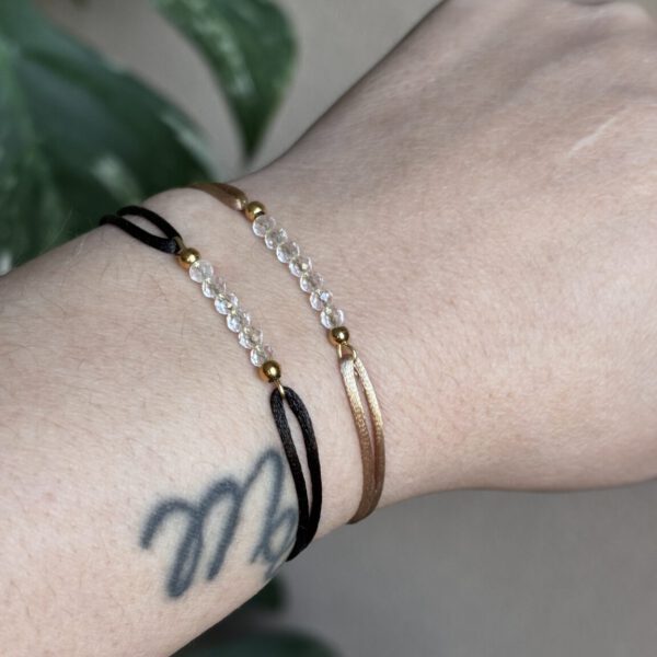 Geboortesteen-armband-april