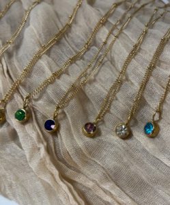 Geboortesteen-ketting-geboortemaand